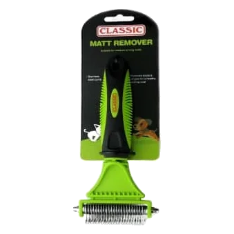 Classic Stripper Deluxe Dog Brush