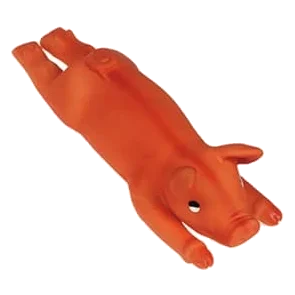 Vinyl Pig Dog Toy, 25 cm