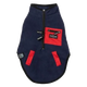 FuzzYard Fitzroy Sherpa Dog Gilet, Navy Blue