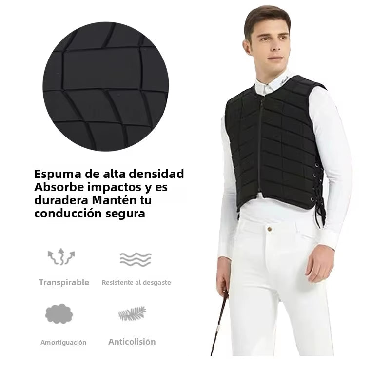 Riding body protector vest for adults and children – view 3