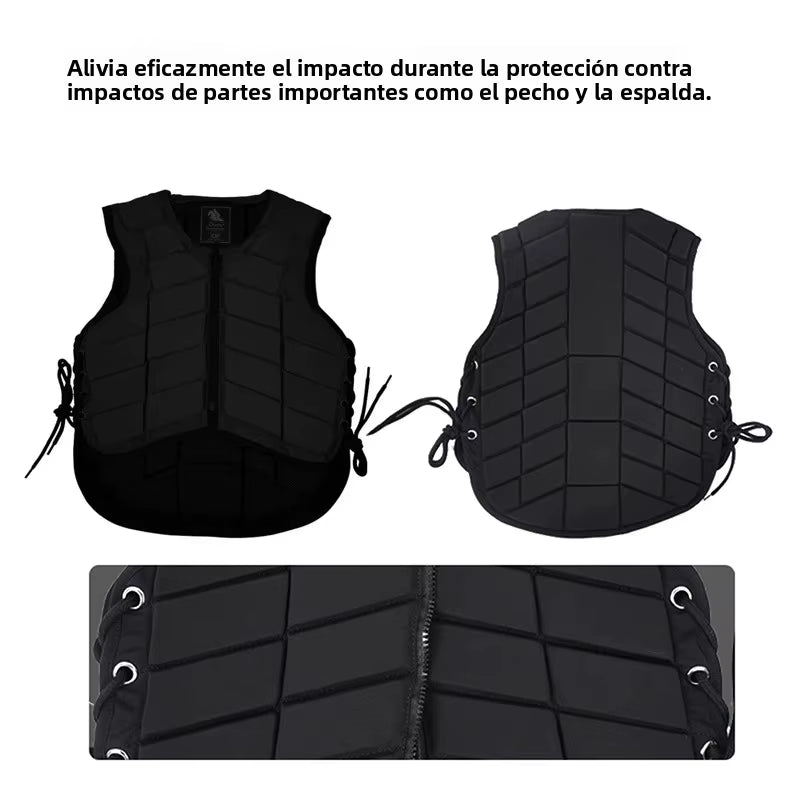 Riding body protector vest for adults and children – view 6