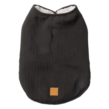 FuzzYard Umeda Reversible Dog Gilet, Black
