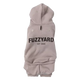 FuzzYard Urban Cotton Dog Hoodie, Light Grey