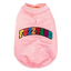 FuzzYard Frat satin dog bomber jacket in pink