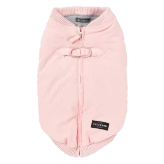 FuzzYard East MacGyver Dog Jacket with Built-In Harness, Pink