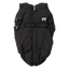 FuzzYard Flash dog jacket with built-in harness in black