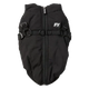 FuzzYard Flash dog jacket with built-in harness in black