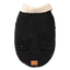 FuzzYard Frontier sherpa-lined dog jacket in black