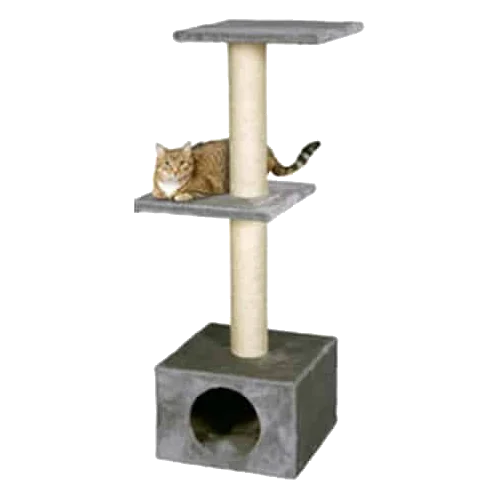 Charbonel grey cat bed
