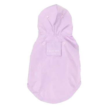 Waterproof Dog Raincoat FuzzYard Life Lilac