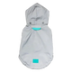 FuzzYard Evo Hooded Dog Raincoat, Reflective