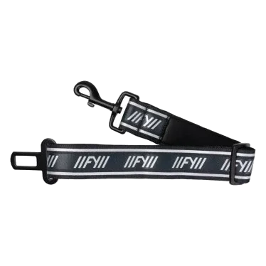 Dog car seat belt FuzzYard FY Active in black