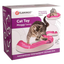 Flamingo ball track cat toy