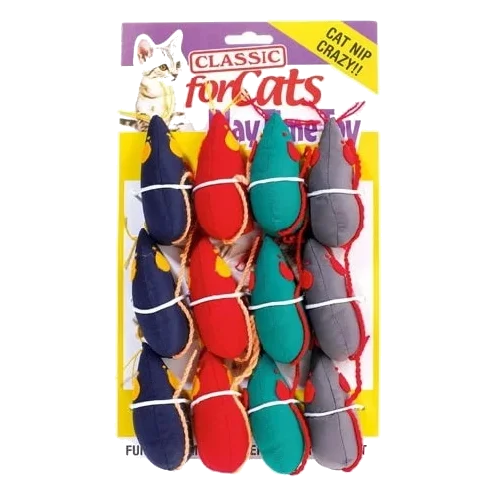 Classic Catnip Mouse 90 mm for cats