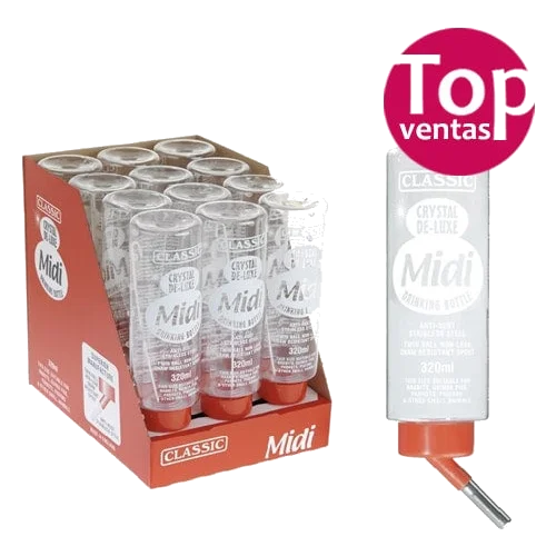 Classic Crystal Deluxe T3 Midi Bottle 320 ml for small animals