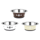 Classic Posh Paws Neutral stainless steel cat dish, 240 ml