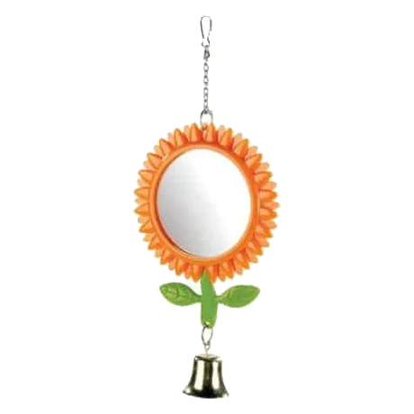 Classic Sun Flower Mirror 125 mm for birds