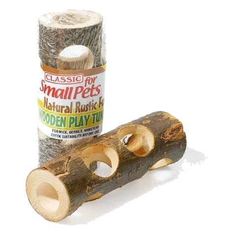 Classic Wooden Play Tunnel 150 mm for small animals