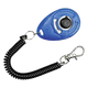 Dog training clicker with anti-loss clip (ref. 47828)