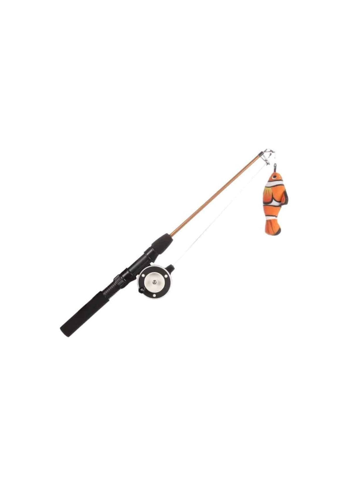 Rodney hanging orange clownfish cat toy – image 2