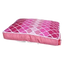 Rectangular dog mattress with removable cover, sizes M and L