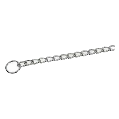 XXL metal chain dog collar, 50, 55 and 70 cm
