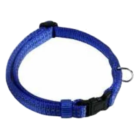 Reflective nylon dog collar model 1, size T3, 45-68 cm