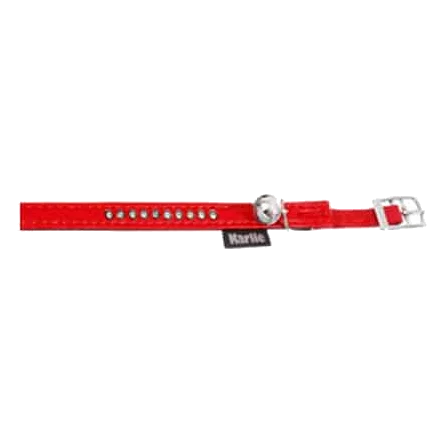 Monte Carlo cat collar, red, 11 mm, 30 cm