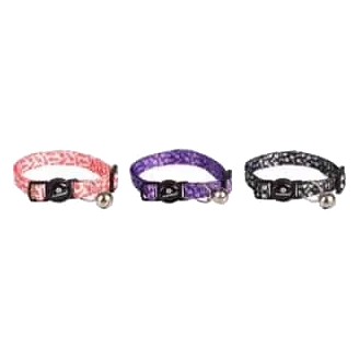 Loulou cat collar, 15–22 cm, 10 mm, assorted