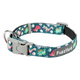 Neoprene dog collar FuzzYard Dinosaur Land