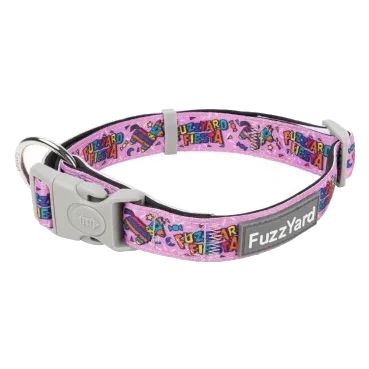 FuzzYard Fiesta Padded Neoprene Dog Collar