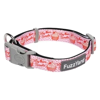 FuzzYard Hey There Sweetie Padded Neoprene Dog Collar