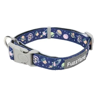FuzzYard Pluto Pup Padded Neoprene Dog Collar