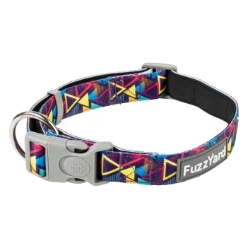 Neoprene dog collar FuzzYard Prism