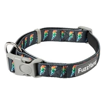 Neoprene dog collar FuzzYard Volt!