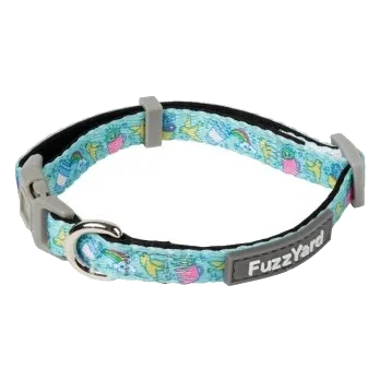 FuzzYard Wakey Wakey Padded Neoprene Dog Collar