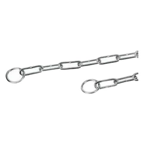 Sanidad metal dog collar, 55, 65 and 75 cm