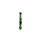 Bub's Green dog collar, size 1 (small)