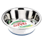 Classic non-slip stainless steel dog bowl, 240 to 4000 ml
