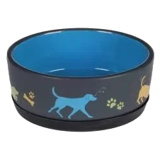 Ceramic Dog Bowl 500 ml with Non-Slip Ring