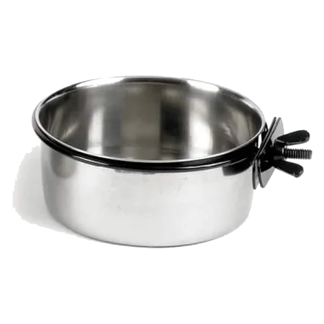 Classic Stainless Steel Cage Dog Bowl 600 ml