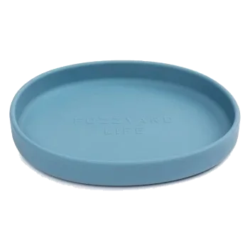 FuzzYard Life silicone cat bowl, French Blue