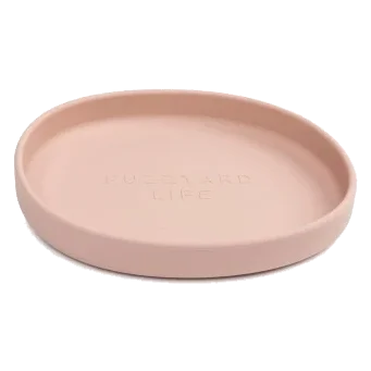 FuzzYard Life silicone cat bowl, Soft Blush