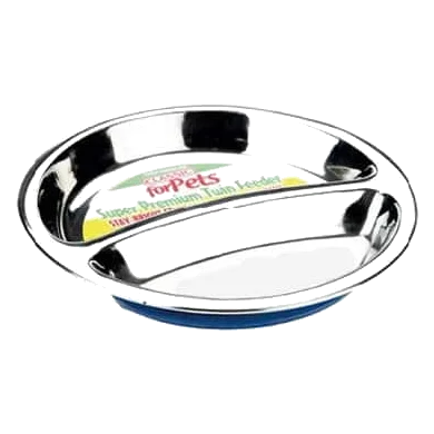Classic double non-slip dog bowl, 240 and 410 ml