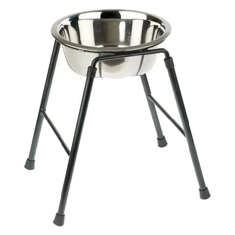 Classic raised dog bowl with stand, single bowl, 1600 to 4000 ml