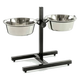 Otis raised dog feeder with metal bowls, 1500, 2500 and 4000 ml