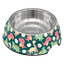 FuzzYard Dinosaur Land Non-Slip Stainless Steel Dog Bowl