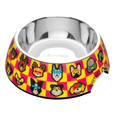 FuzzYard Doggoforce Non-Slip Stainless Steel Dog Bowl 810 ml
