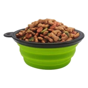 Portable Silicone Dog Bowl, 18 cm