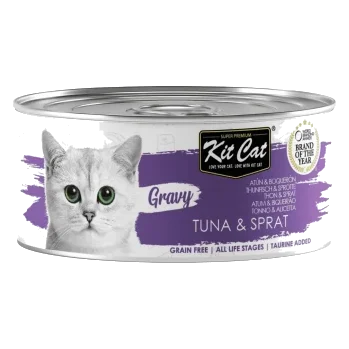 Wet cat food Kit Cat Gravy tuna and anchovy 70 g